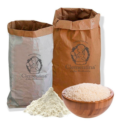 Harina De Arroz Sin Gluten Clementina Extra Fina - 25kg