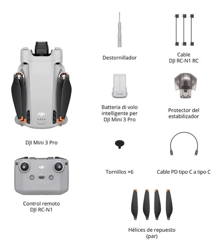 Imagen 9 de 10 de Drone Dji Mini 3 Pro Color Gris