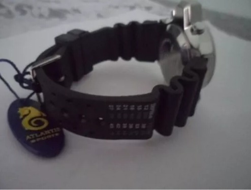 Relogio Aqualand Original Atlantis Borracha