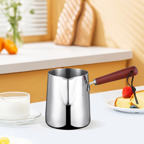 Cafetera Turca Para Calentar Leche, Jarra Para 600 Ml
