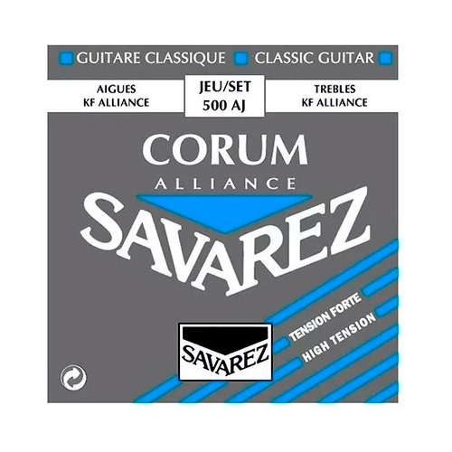 Cuerdas Savarez Corum 500aj Guitarra Criolla Tension Alta