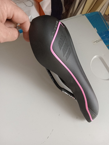 Asiento Venzo Gx Bici Mtb Negro 26.5 Cm 14.5 Cm