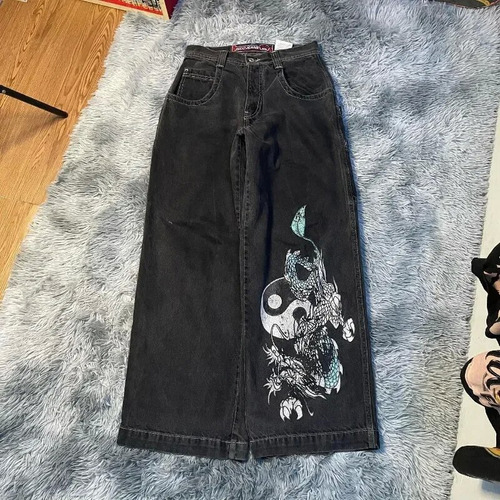 Vaqueros Vaqueros Anchos De Estilo Urbano Para Hombre - Casu