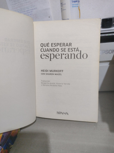 Que Esperar Cuando Se Está Esperando Heidi Murkoff Rp107 (Usado)