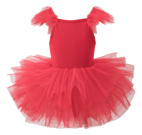 Vestido De Ballet Con Tutú Para Niñas