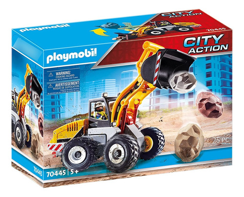 Playmobil City Action 70445 Cargadora Frontal