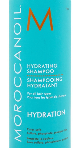 Moroccanoil Hydration Shampoo Hidratante S/sulfatos 250ml 3c