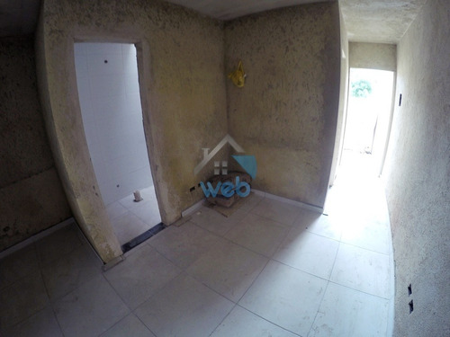 Belas Casas À Venda No Bairro Campo De Santana, Com Dois Quartos, Sala, Cozinha Americana, Banheiro Social, Além De Contar Com Um Excelente Acabamento - Ca01214 - 69029721