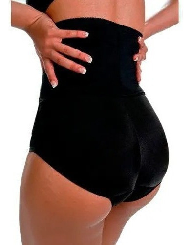 Calcinha Bumbum Short Enchimento Cintura Alta R16