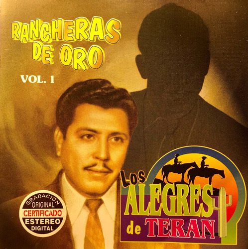 Cd Los Alegres De Teran Vol-1 Rancheras De Oro - Prisionero