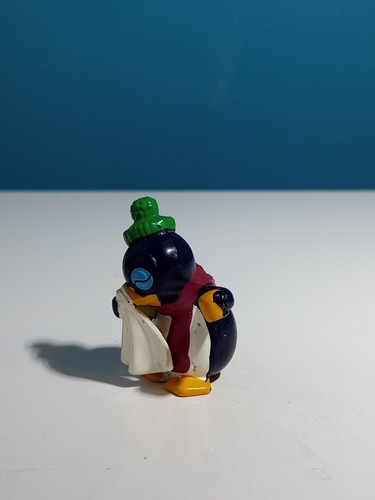 Muñeco Pinguino Miniatura (coleccion Kinder Sopresa) 1992 (Usado)