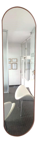 Espejo Marco Cobre Baño Living Reflejar 30x118 Tic Tac Xl