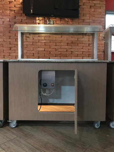 Imagem 5 de 9 de Conjunto De Balcões P/ Restaurante/ Hotel - Hot/cold/ Apoio