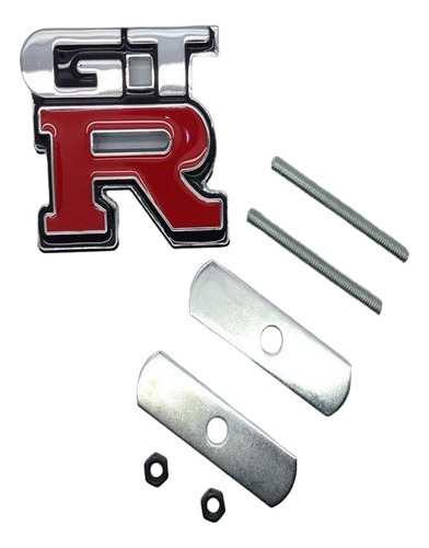 Emblema Insignia Nissan Gt-r Metalico