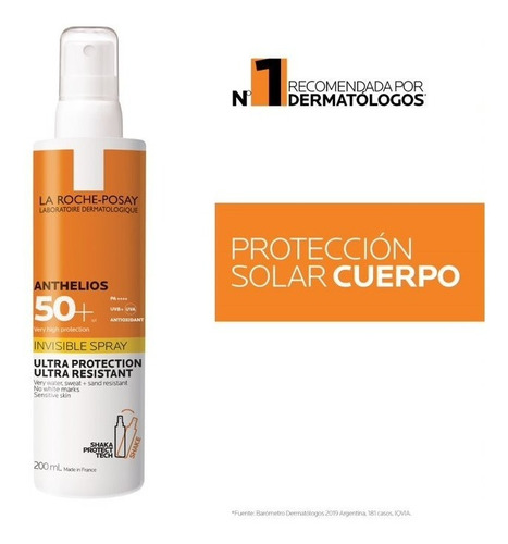 La Roche Posay Solar Anthelios Cuerpo Invisible Fps50+