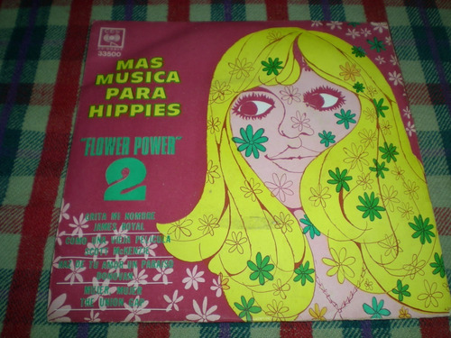 Mas Musica Para Hippies Flower Power 2 Vinilo Simple (5)