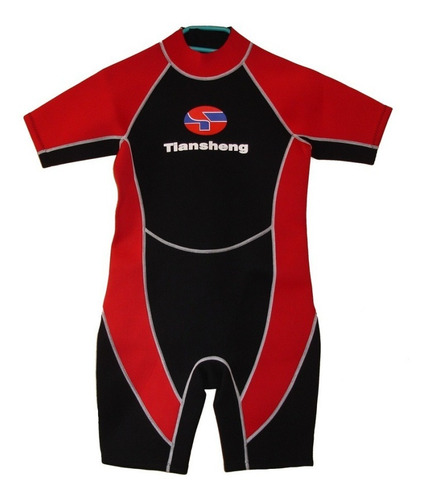 Imagen 1 de 2 de Traje De Neoprene Tiansheng Mangas Y Piernas Corto