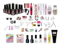 Comprar Kit Inicial X86u Insumos Esmaltes Semipermanentes Completo