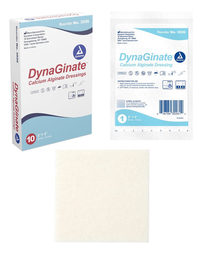 Dynarex Dynaginate Calcium Alginate Wound Dressing - 9qs4t