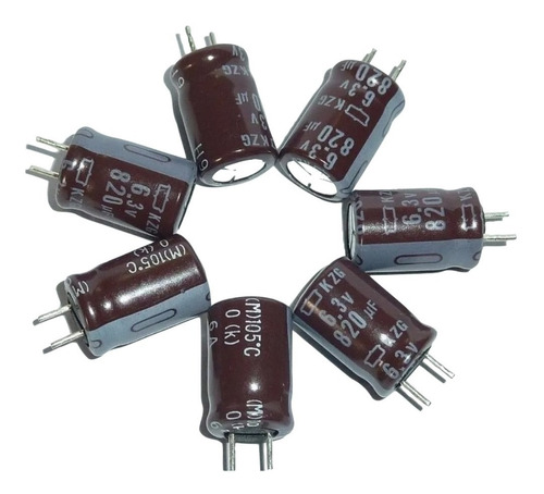 Condensador Capacitor 820uf X 6.3v, T/madre/video, Etc!