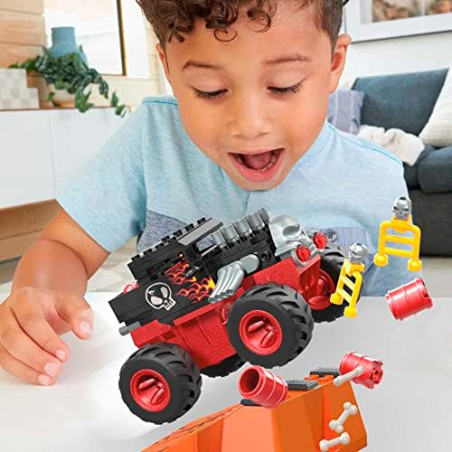 Mega Hot Wheels Monster Trucks Juguete De Construcción, Smas