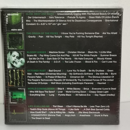 Type Or Negative The Complete Roadrunner Collection Cd Nuevo