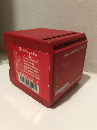 Allen Bradley 440r Zbr520az1 Rele De Seguridad Guardmaster (Usado)