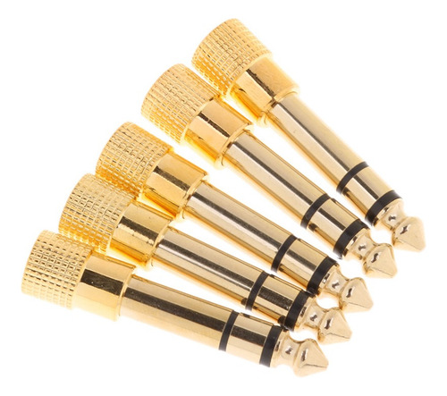 Adaptador De Sonido Estéreo De 6,3 Mm 1/4 A 3,5 Mm 1/8
