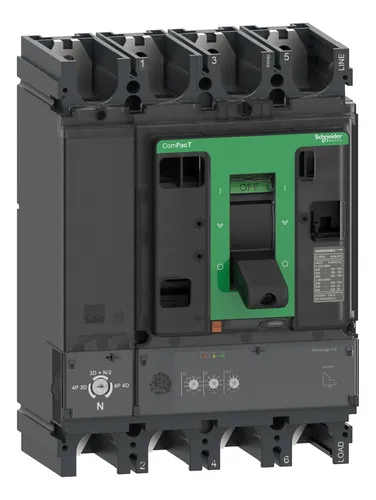 comprar Interruptor Compacto Termica 4x 630a 50k Schneider C63n42d63