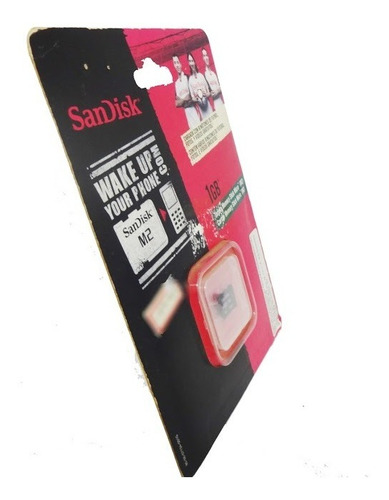 Cartao De Memoria M2 1gb Sandisk Stick Micro Sdmsm2 Nota Fis