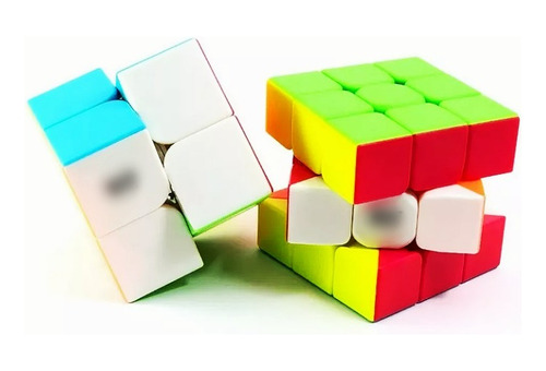 Pack 2 Cubos Tipo De Qiyi 2x2, 3x3