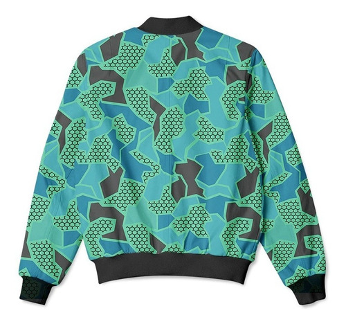 Imagen 2 de 2 de Campera Bomber Camuflado Mod 12