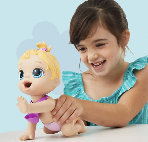 Baby Alive Snacks Doll Muñeca Que Come Y Va Al Baño