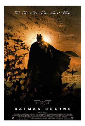 Poster Batman Begins Original De La Película