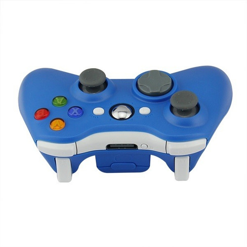 Joystick Control Inalambrico Xbox 360 Compatible Azul