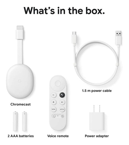 Chromecast Google Tv 4k Ga01919-us