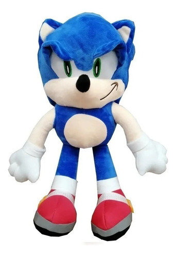 Peluche Sonic Grande 50 Cm Excelente Calidad Bordado Yea