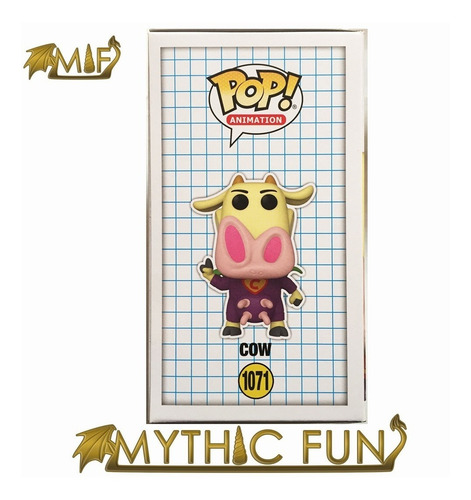 Funko Pop Cartoon Network - Cow 1071 (Usado)
