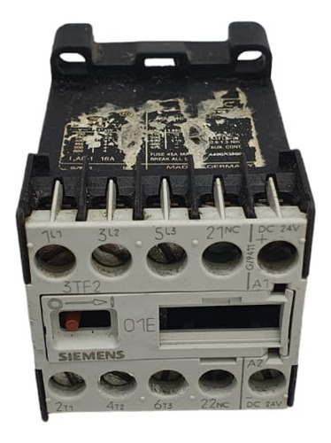 Contactor Siemens 3tf20 01-0an1 Bobina 220vac *