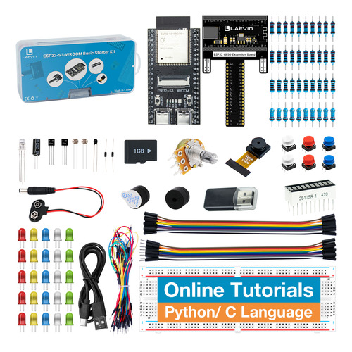 Kit De Inicio Básico Para Arduino Ide Compatible Con Esp32-s