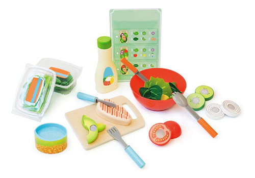 Divertido Juego De Simulación De Lujo Para Ensalada 33pcs