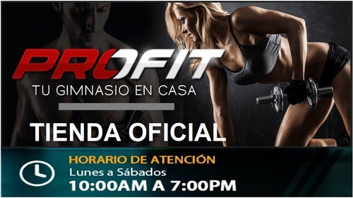 Kit Set Pesas Barra Mancuernas Graduable Juego 52 Lbs Profit