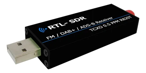 Rtl Sdr Receptor R820t2 Usb Rtl-sdr Dongle Con 0.5ppm Tcxo S