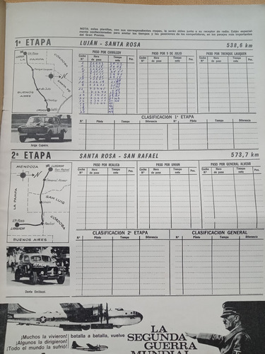 Automundo 35 Chevrolet Gran Premio Tm Mapas 24/11/1965 (Usado)