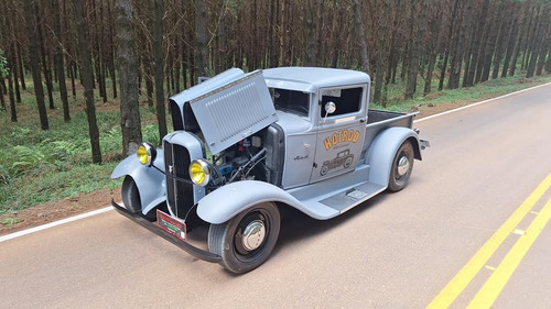 Pickup Ford 1929 Hotrod 1930 Kit Fibra Com Mecânica Chevette