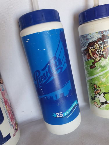Lote De 3 Pepsilindros Coleccion Años 90s (Usado)