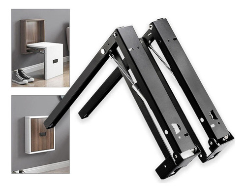 2 Piezas De Soportes Para Banco De Zapatos Plegables