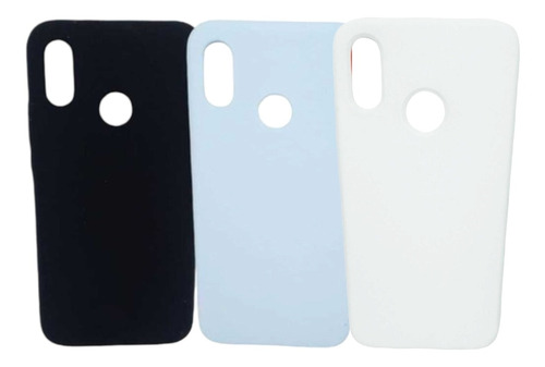 Estuche Silicone Case Cerrado Para Huawei P20 Lite 