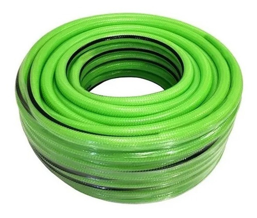 Imagen 2 de 4 de Manguera De Riego 1/2'' 25mts Pvc Malla De Poliester Kushiro