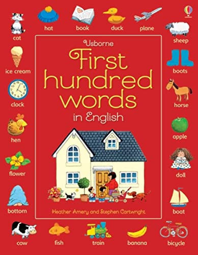 Libro First Hundred Words In English De Amery, Heather